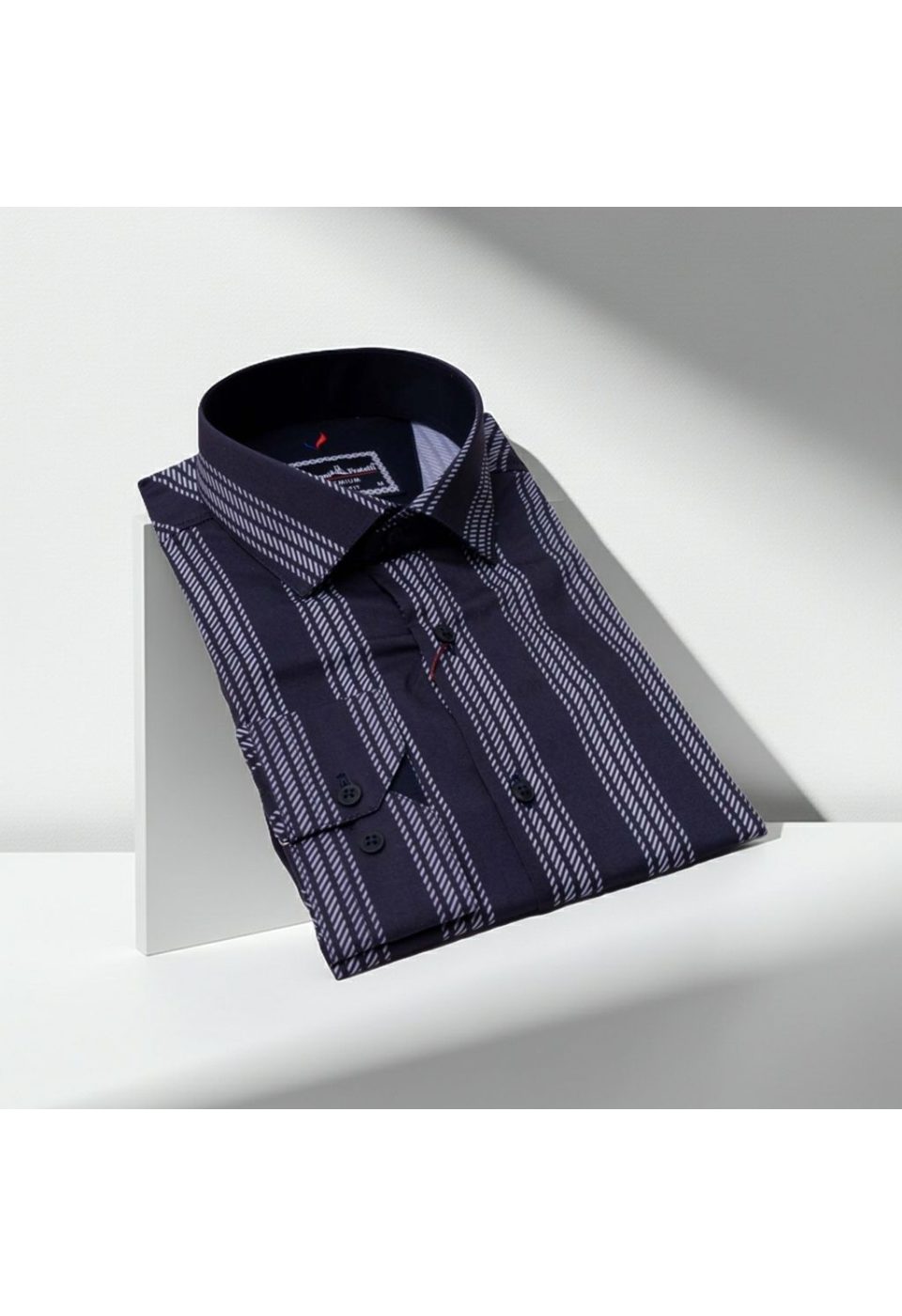 Slim Fit Uzun Kol Desenli Erkek Gömlek 3GMK312101010 - Giovanni Fratelli