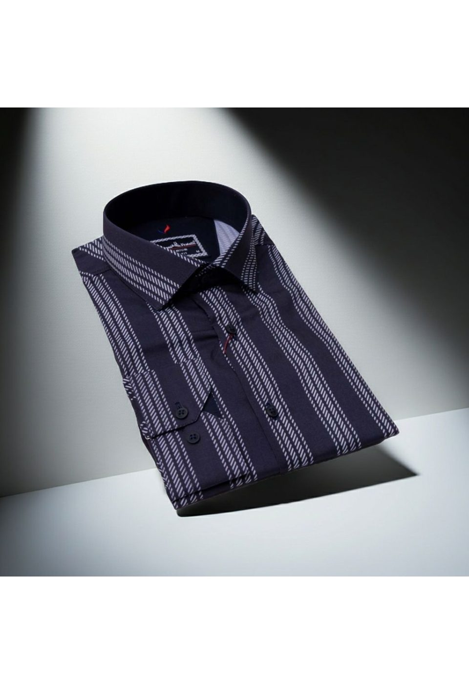 Slim Fit Uzun Kol Desenli Erkek Gömlek 3GMK312101010 - Giovanni Fratelli
