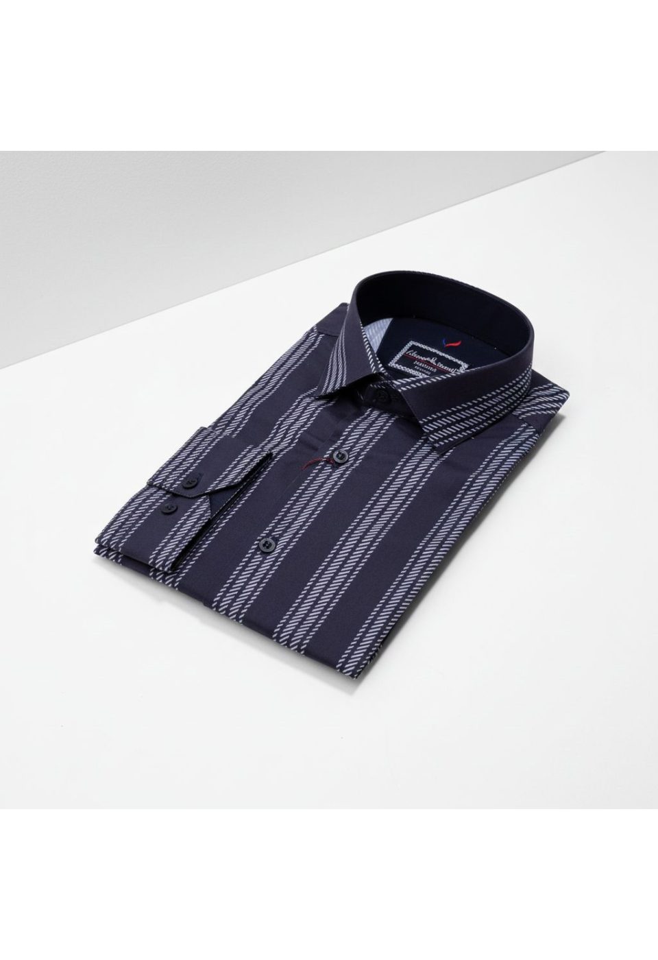 Slim Fit Uzun Kol Desenli Erkek Gömlek 3GMK312101010 - Giovanni Fratelli