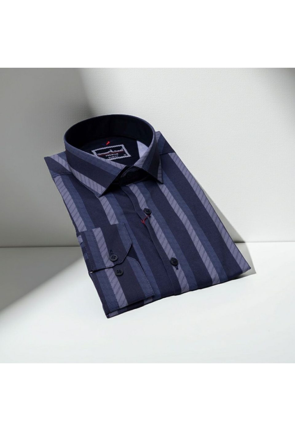 2101 CR 012 Slim Fit Uzun Kol Desenli Erkek Gömlek 3GMK312101012 - Giovanni Fratelli