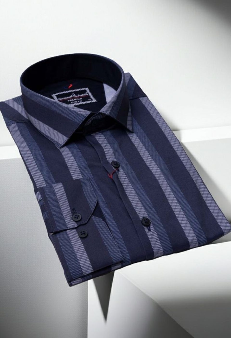 2101 CR 012 Slim Fit Uzun Kol Desenli Erkek Gömlek 3GMK312101012 - Giovanni Fratelli