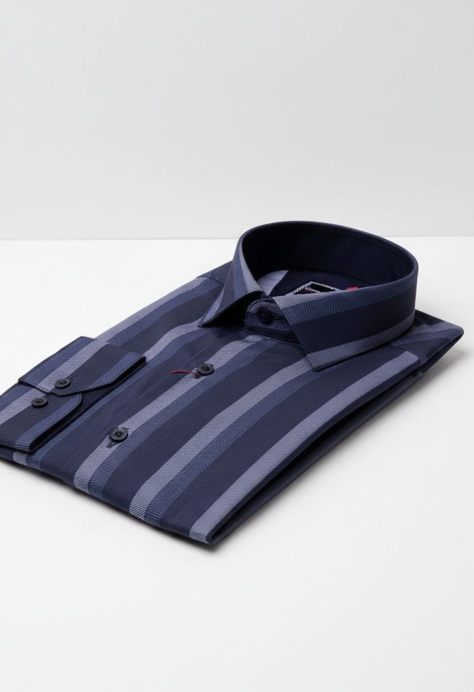 Slim Fit Uzun Kol Desenli Erkek Gömlek 3GMK312101012