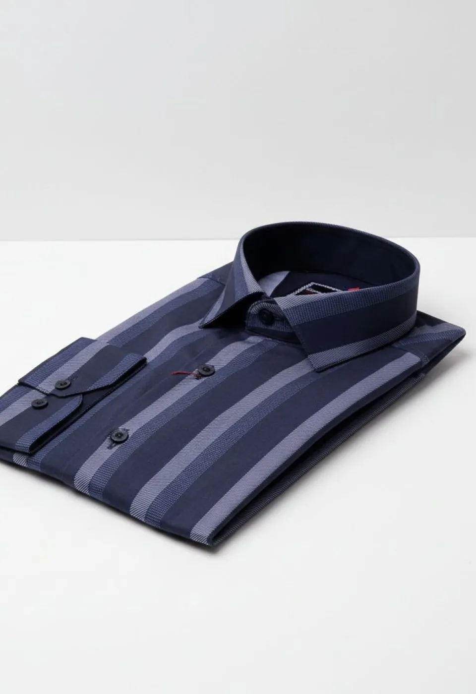 Slim Fit Uzun Kol Desenli Erkek Gömlek 3GMK312101012