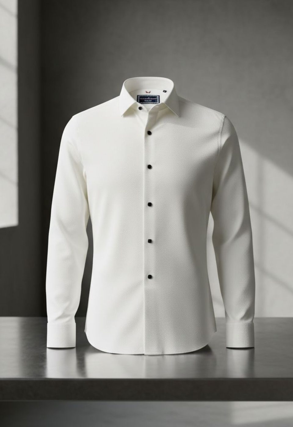 Slim Fit Uzun Kol Desenli Jakar Armürlü Gömlek 2102 CR 002 Slim Fit Uzun Kol Desenli Jakar Armürlü Gömlek 2102 CR 002