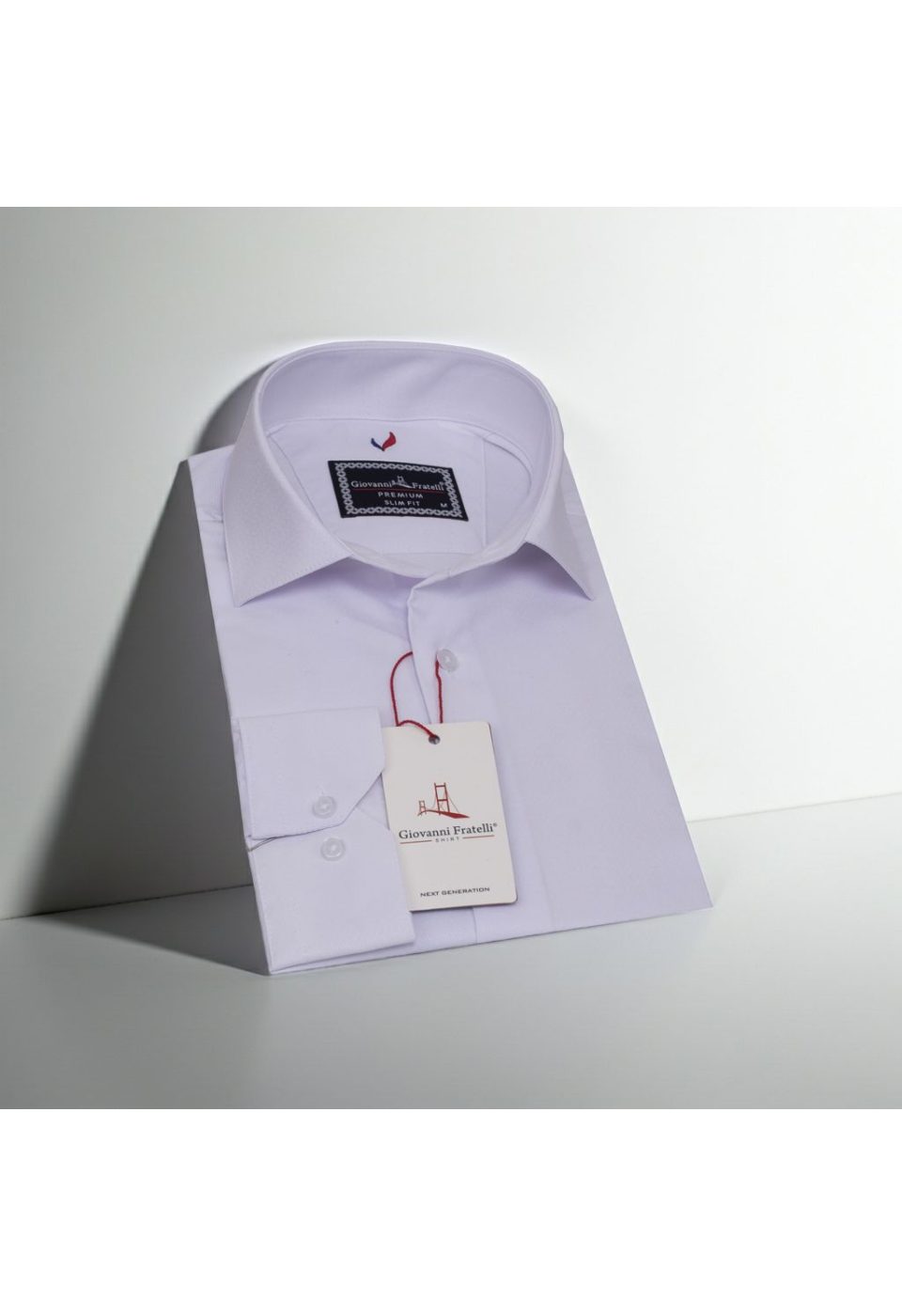 Slim Fit Uzun Kol Desenli Jakar Armürlü Gömlek 2103 CR 001 - Giovanni Fratelli