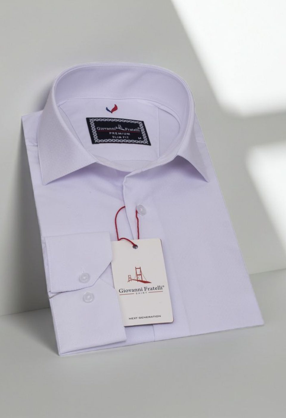 Slim Fit Uzun Kol Desenli Jakar Armürlü Gömlek 2103 CR 001
