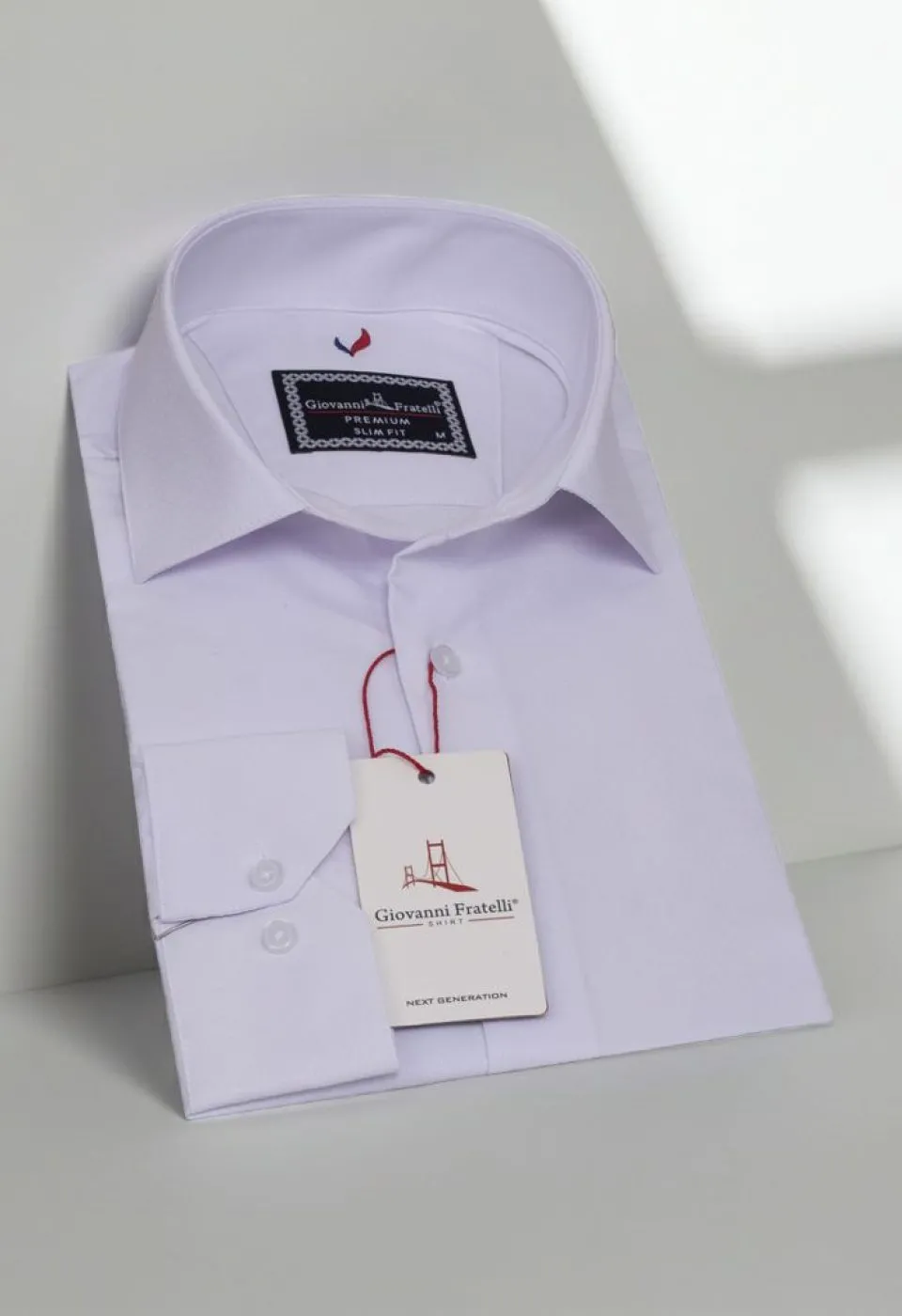 Slim Fit Uzun Kol Desenli Jakar Armürlü Gömlek 2103 CR 001