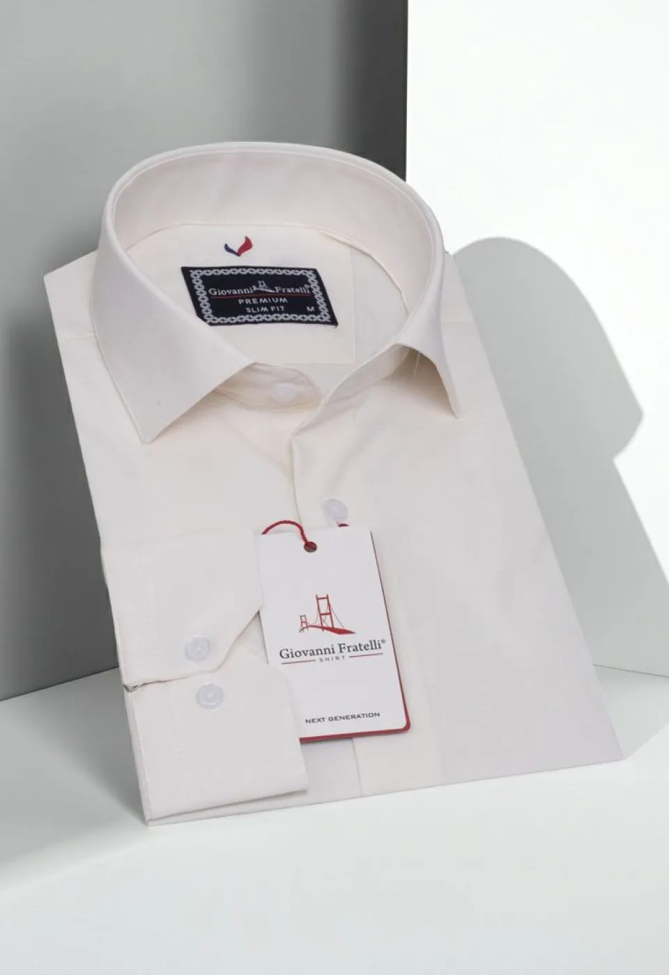 Slim Fit Uzun Kol Desenli Jakar Armürlü Gömlek 2103 CR 002