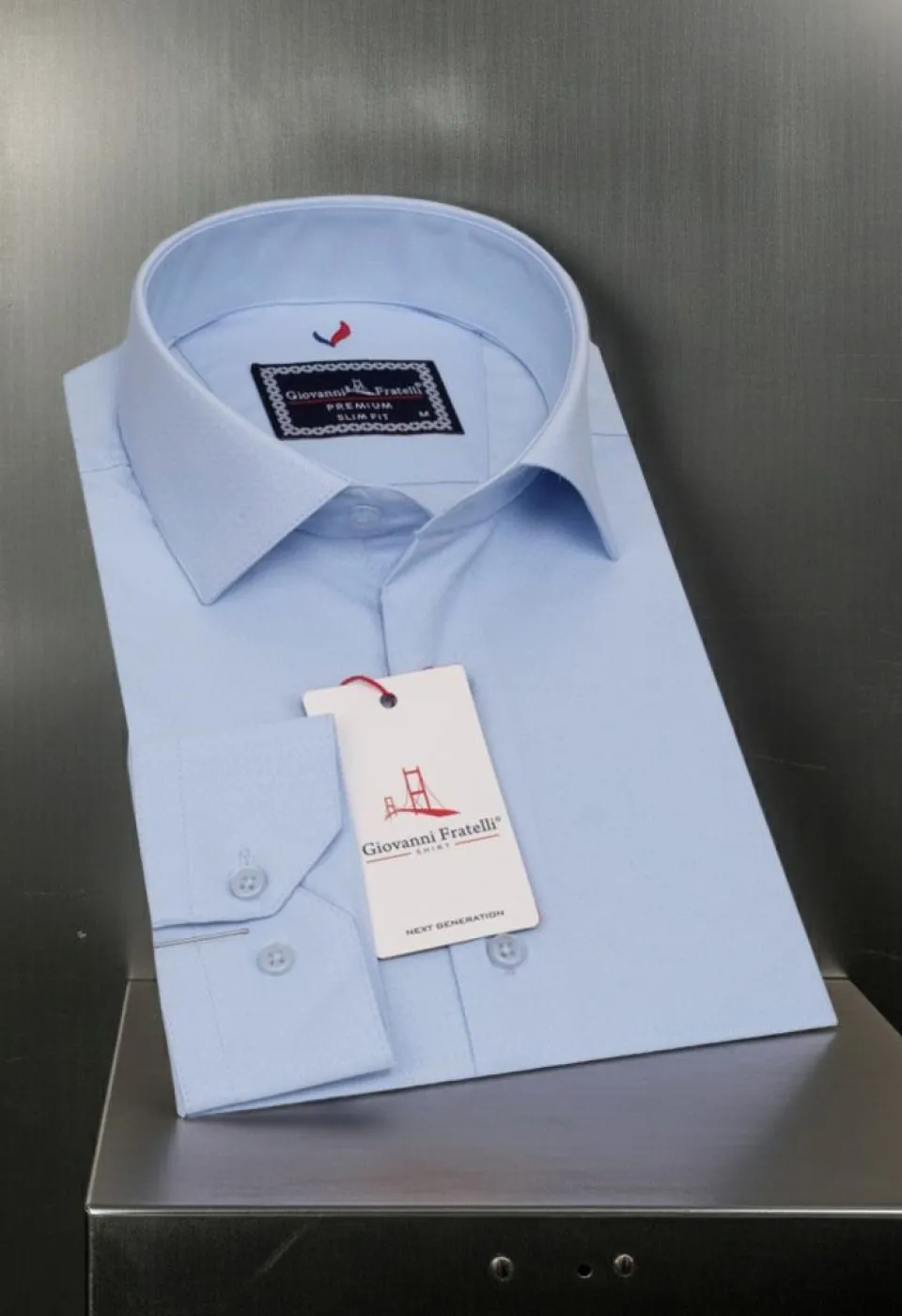 Slim Fit Uzun Kol Desenli Jakar Armürlü Gömlek 2103 CR 004