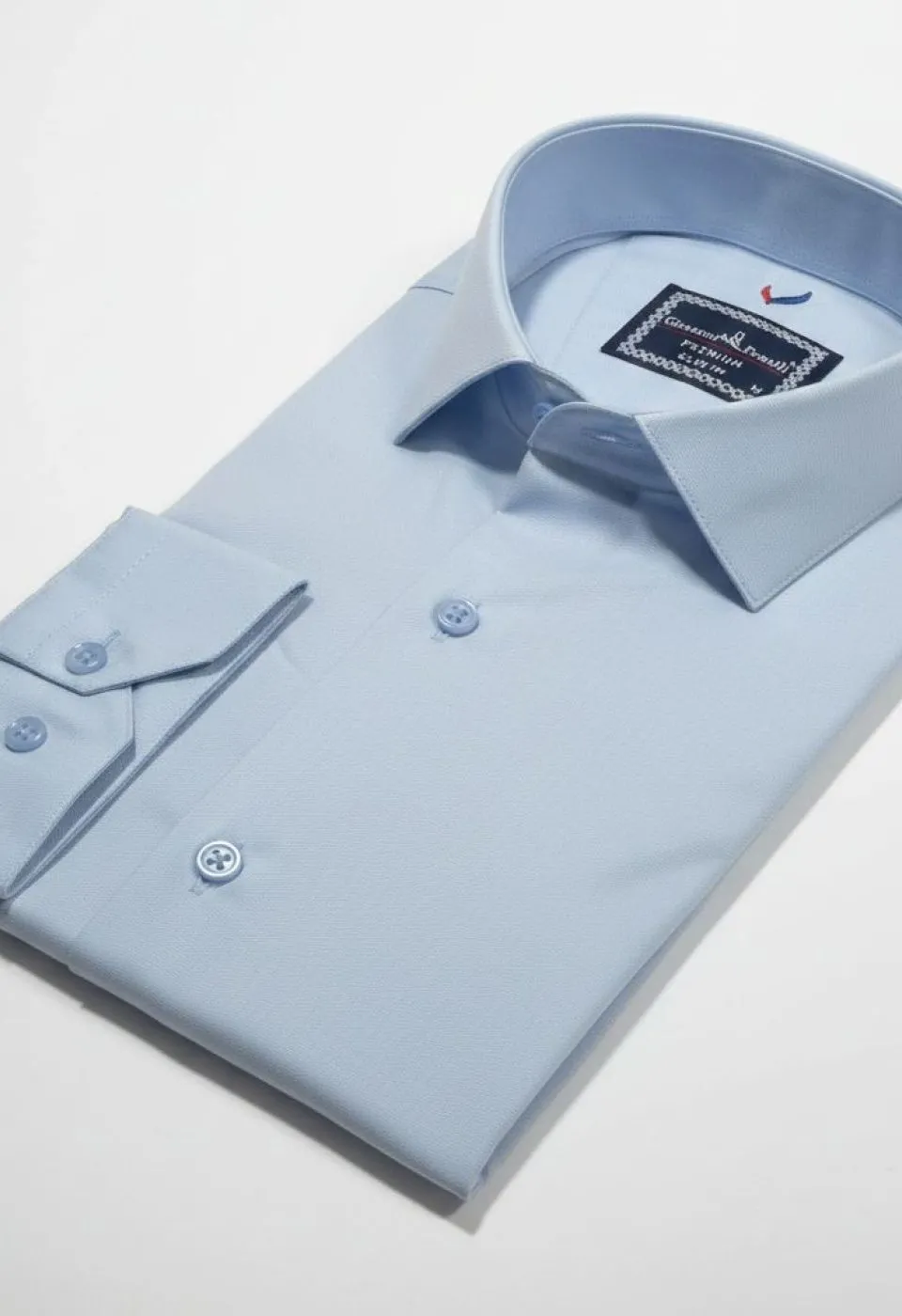 Slim Fit Uzun Kol Desenli Jakar Armürlü Gömlek 2103 CR 005