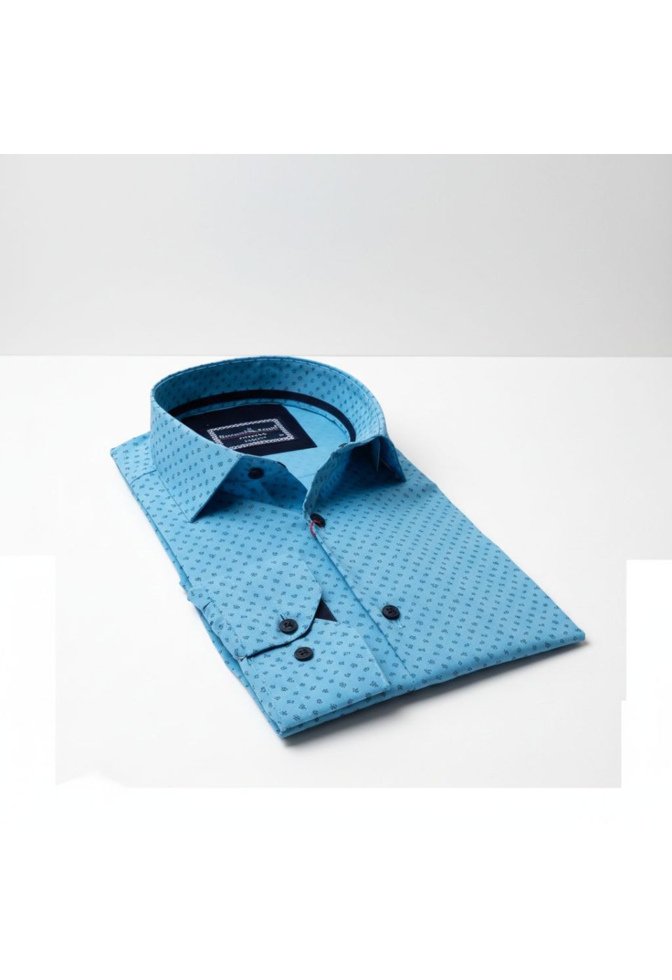 Slim Fit Uzun Kol Desenli Erkek Gömlek 3GMK312110004 - Giovanni Fratelli