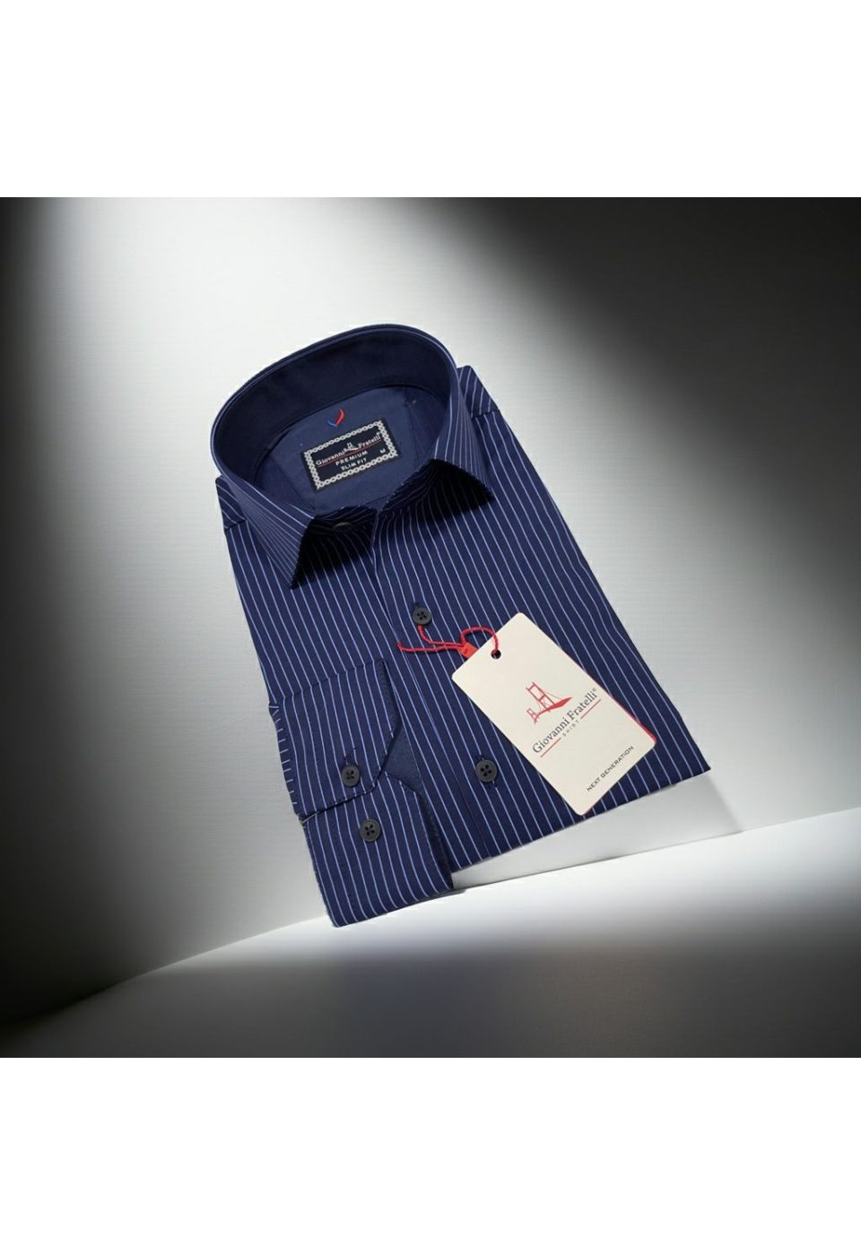 Slim Fit Uzun Kol Desenli Erkek Gömlek 3GMK312114004 - Giovanni Fratelli
