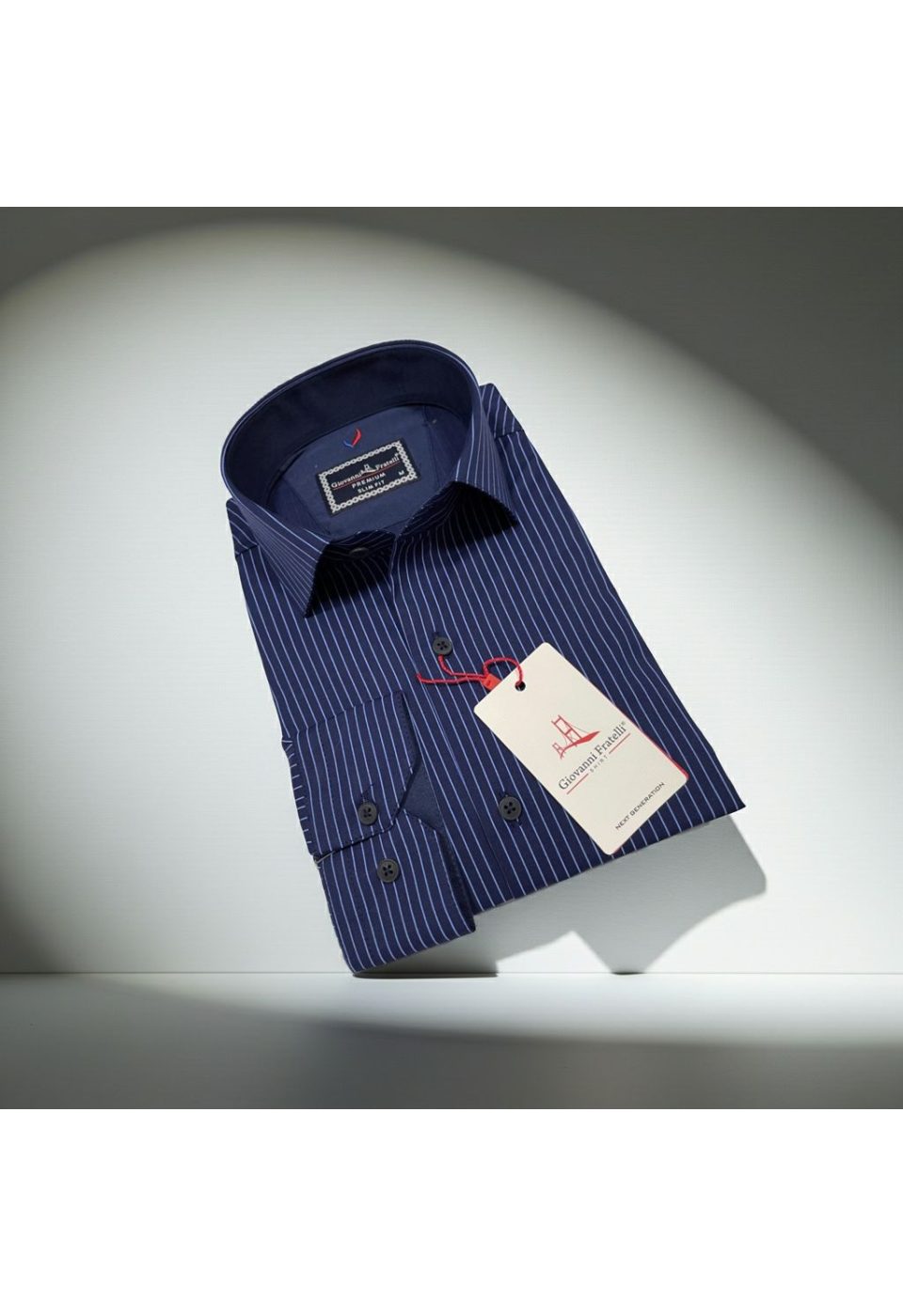 Slim Fit Uzun Kol Desenli Erkek Gömlek 3GMK312114004 - Giovanni Fratelli