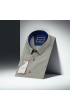 Slim Fit Kısa Kol Desenli Erkek Gömlek 3GMK341420009