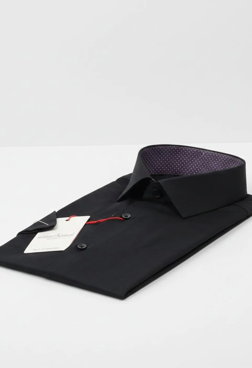 Slim Fit Kısa Kol Düz Renk Saten Erkek Gömlek 3GMK321428003