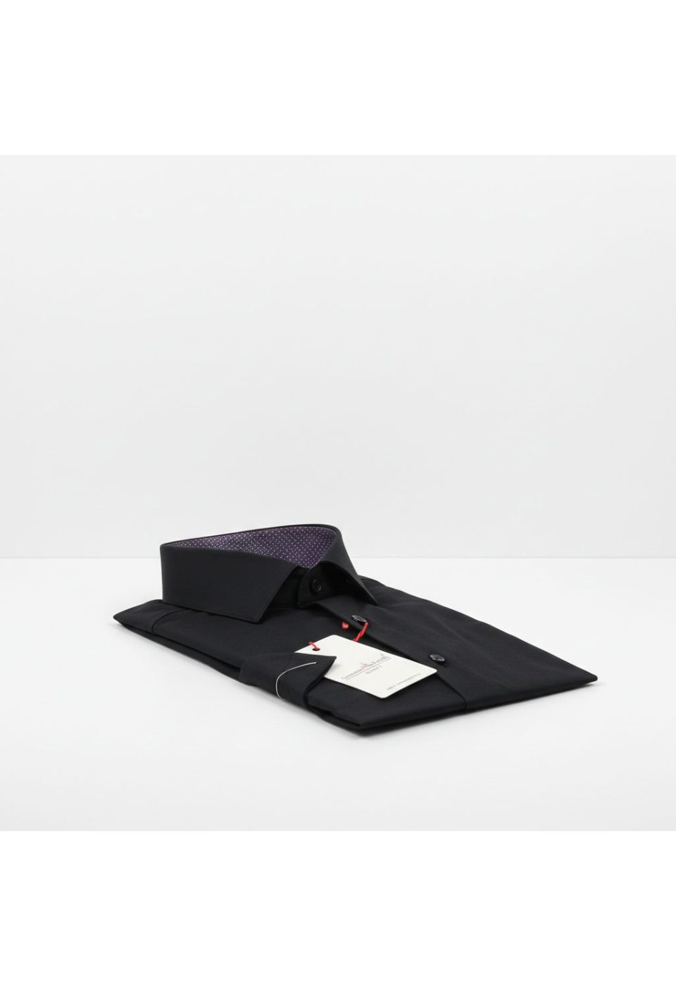 Slim Fit Kısa Kol Düz Renk Saten Erkek Gömlek 3GMK321428003 - Giovanni Fratelli