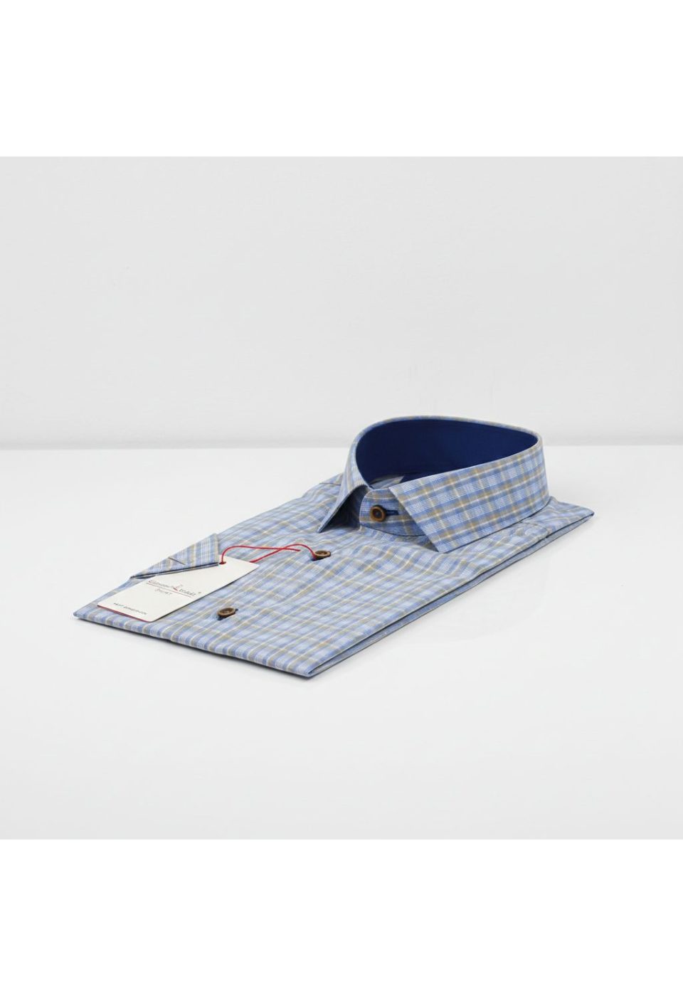 1467 CR K 001 Slim Fit Kısa Kol Desenli Erkek Gömlek 3GMK321467001 - Giovanni Fratelli