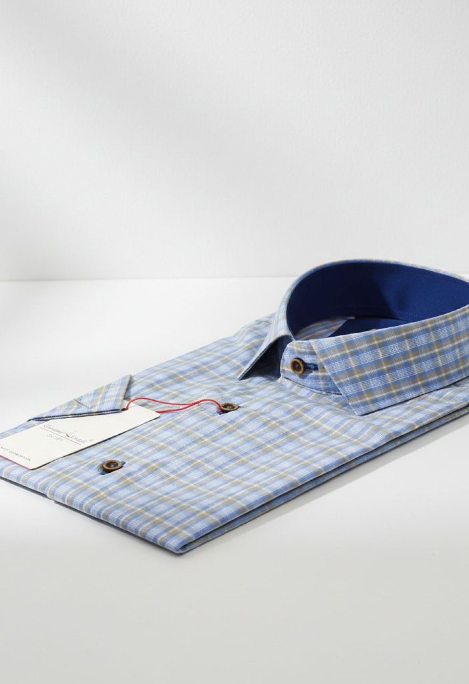 1467 CR K 001 Slim Fit Kısa Kol Desenli Erkek Gömlek 3GMK321467001 - Giovanni Fratelli