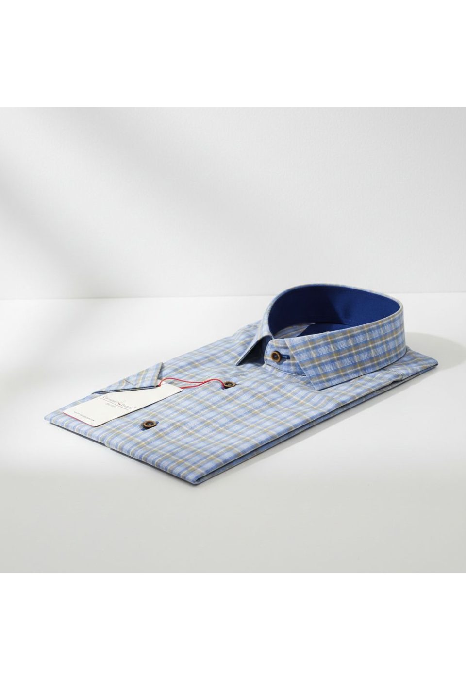 1467 CR K 001 Slim Fit Kısa Kol Desenli Erkek Gömlek 3GMK321467001 - Giovanni Fratelli