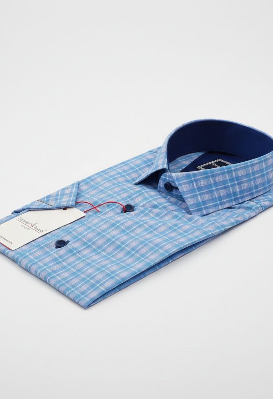 Slim Fit Kısa Kol Desenli Erkek Gömlek 3GMK321467004 Slim Fit Kısa Kol Desenli Erkek Gömlek 3GMK321467004