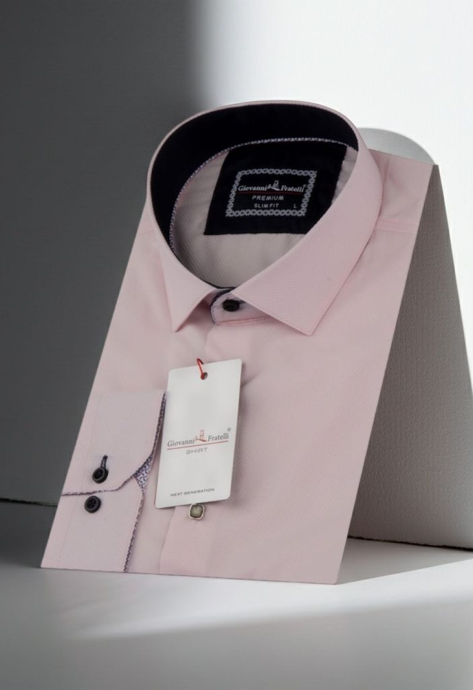 Slim Fit Uzun Kol Desenli Armürlü Jakar Erkek Gömlek 3GMK311479009 Slim Fit Uzun Kol Desenli Armürlü Jakar Erkek Gömlek 3GMK311479009