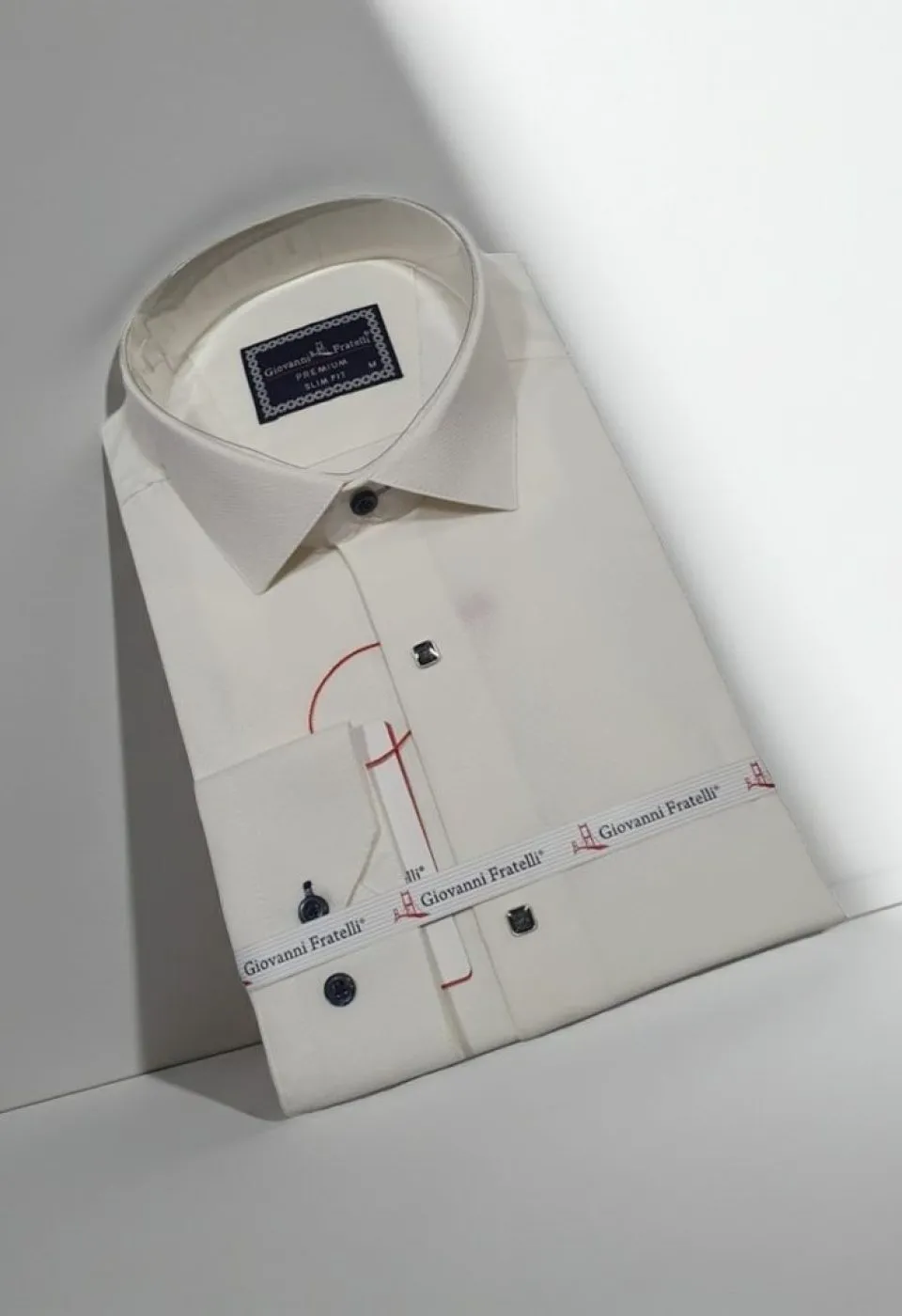 Slim Fit Uzun Kol Desenli Armürlü Jakar Erkek Gömlek 3GMK321491002