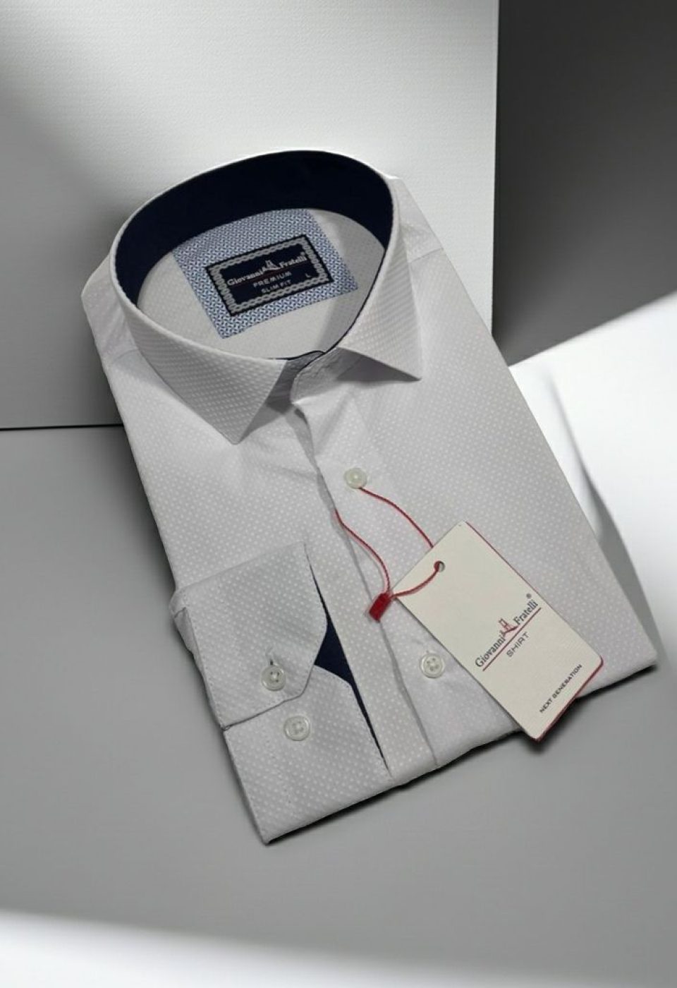 Slim Fit Uzun Kol Desenli Armürlü Jakar Erkek Gömlek 3GMK321496001 Slim Fit Uzun Kol Desenli Armürlü Jakar Erkek Gömlek 3GMK321496001