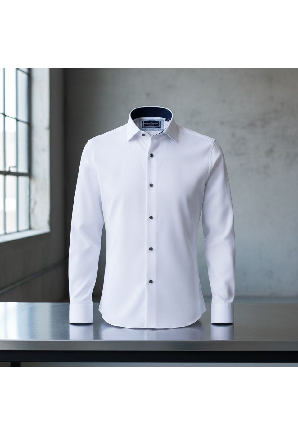 Slim Fit Uzun Kol Desenli Armürlü Jakar Erkek Gömlek 3GMK311497001 - Giovanni Fratelli