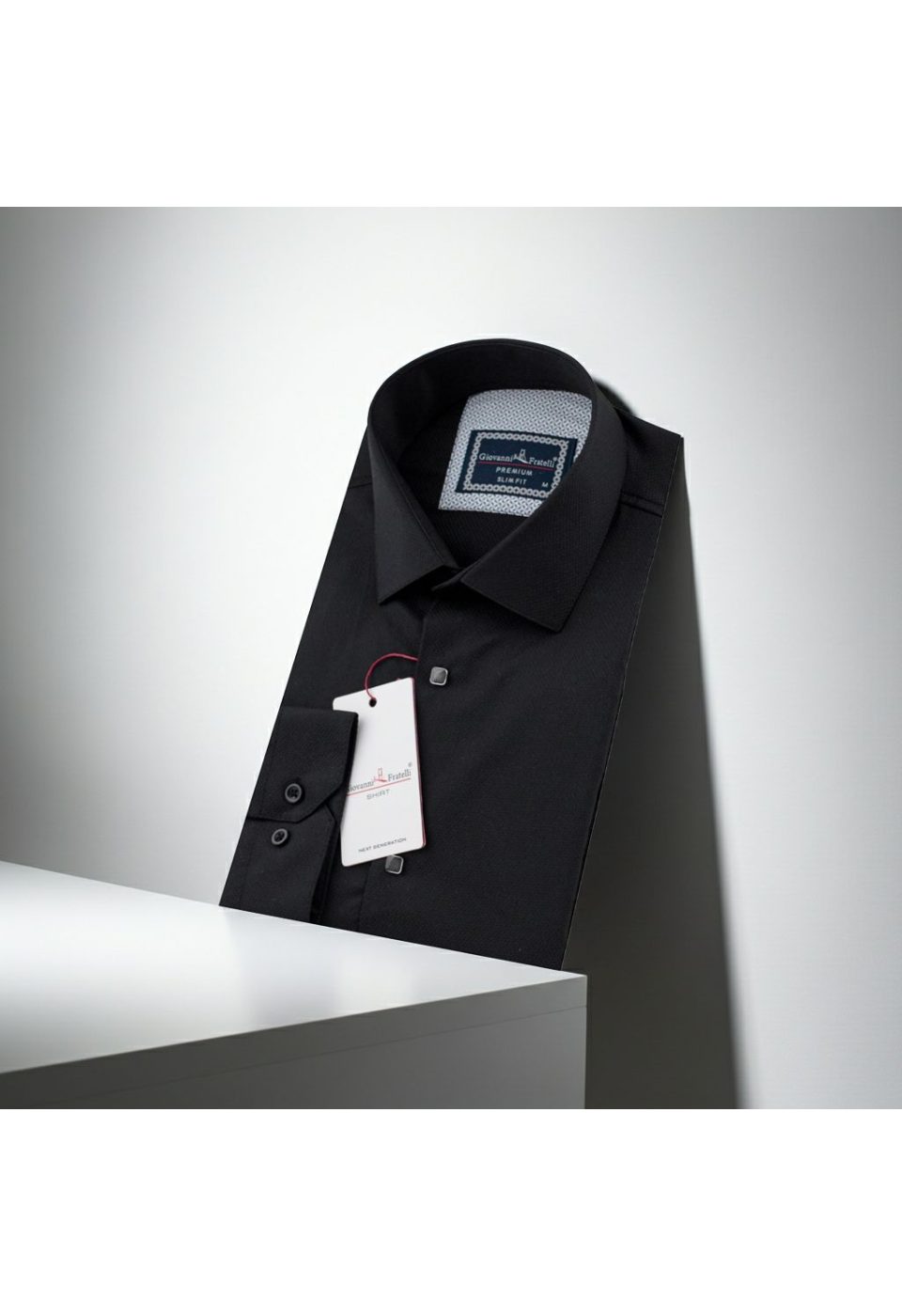 Slim Fit Uzun Kol Desenli Armürlü Jakar Erkek Gömlek 3GMK311497003 - Giovanni Fratelli