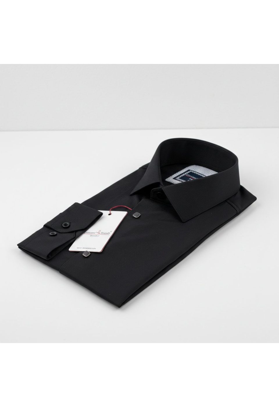 Slim Fit Uzun Kol Desenli Armürlü Jakar Erkek Gömlek 3GMK311497003 - Giovanni Fratelli