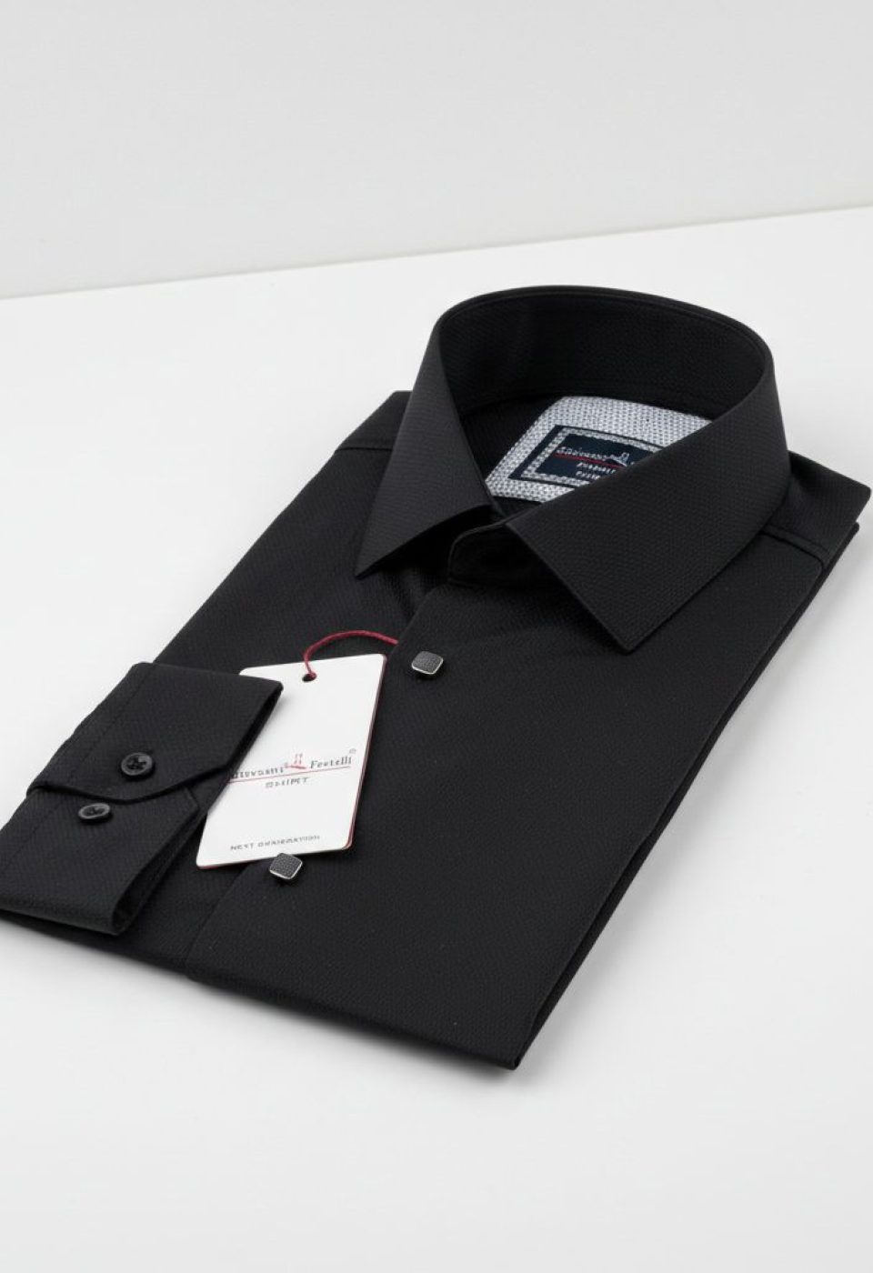 Slim Fit Uzun Kol Desenli Armürlü Jakar Erkek Gömlek 3GMK311497003 - Giovanni Fratelli