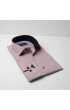 Slim Fit Uzun Kol Desenli Armürlü Jakar Erkek Gömlek 3GMK311497011