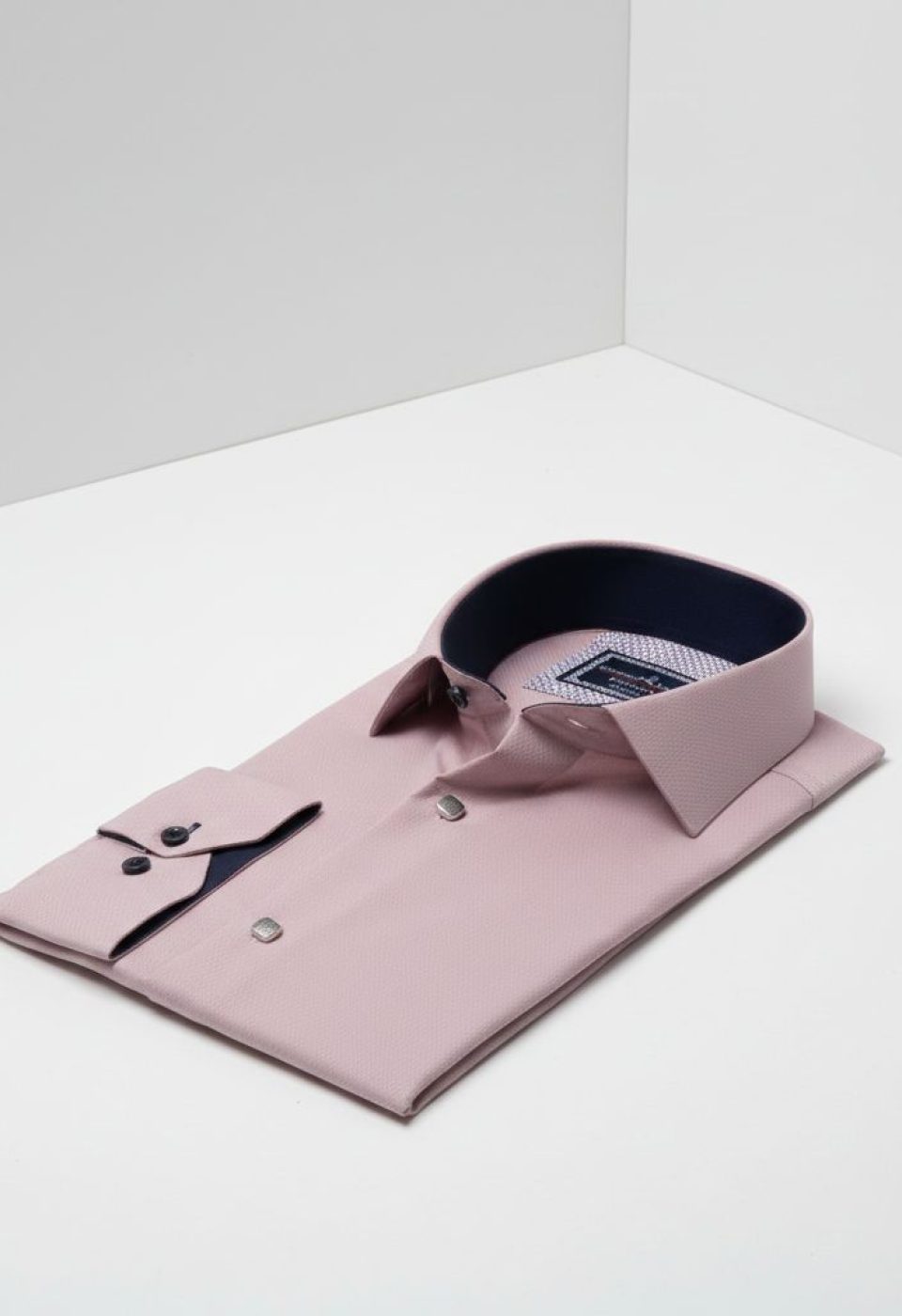 Slim Fit Uzun Kol Desenli Armürlü Jakar Erkek Gömlek 3GMK311497011 Slim Fit Uzun Kol Desenli Armürlü Jakar Erkek Gömlek 3GMK311497011