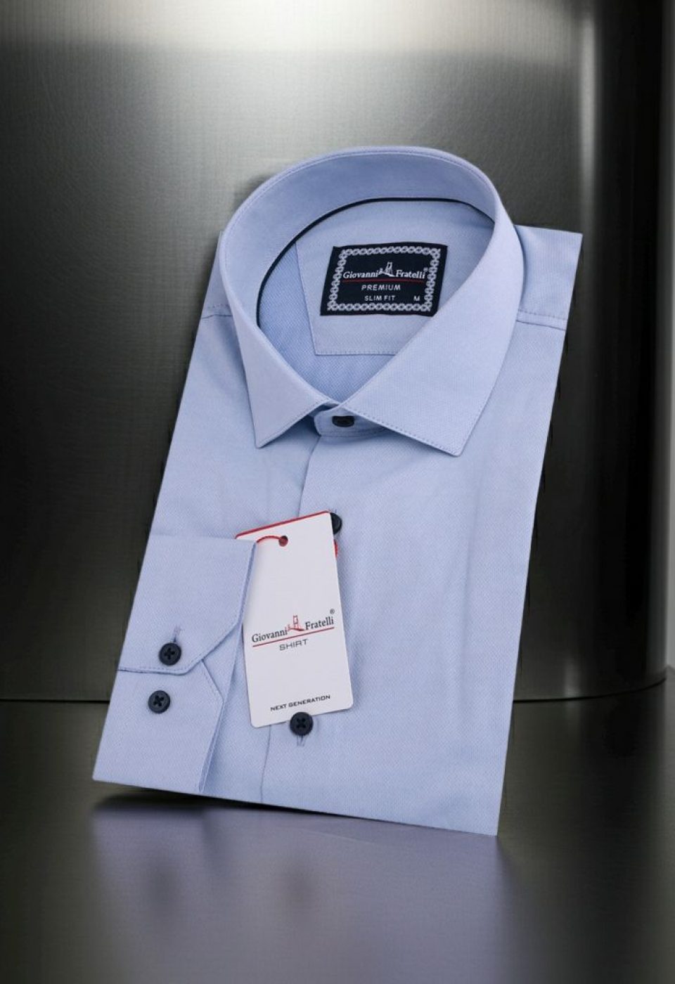 Slim Fit Uzun Kol Desenli Armürlü Jakar Erkek Gömlek 3GMK311520004 Slim Fit Uzun Kol Desenli Armürlü Jakar Erkek Gömlek 3GMK311520004