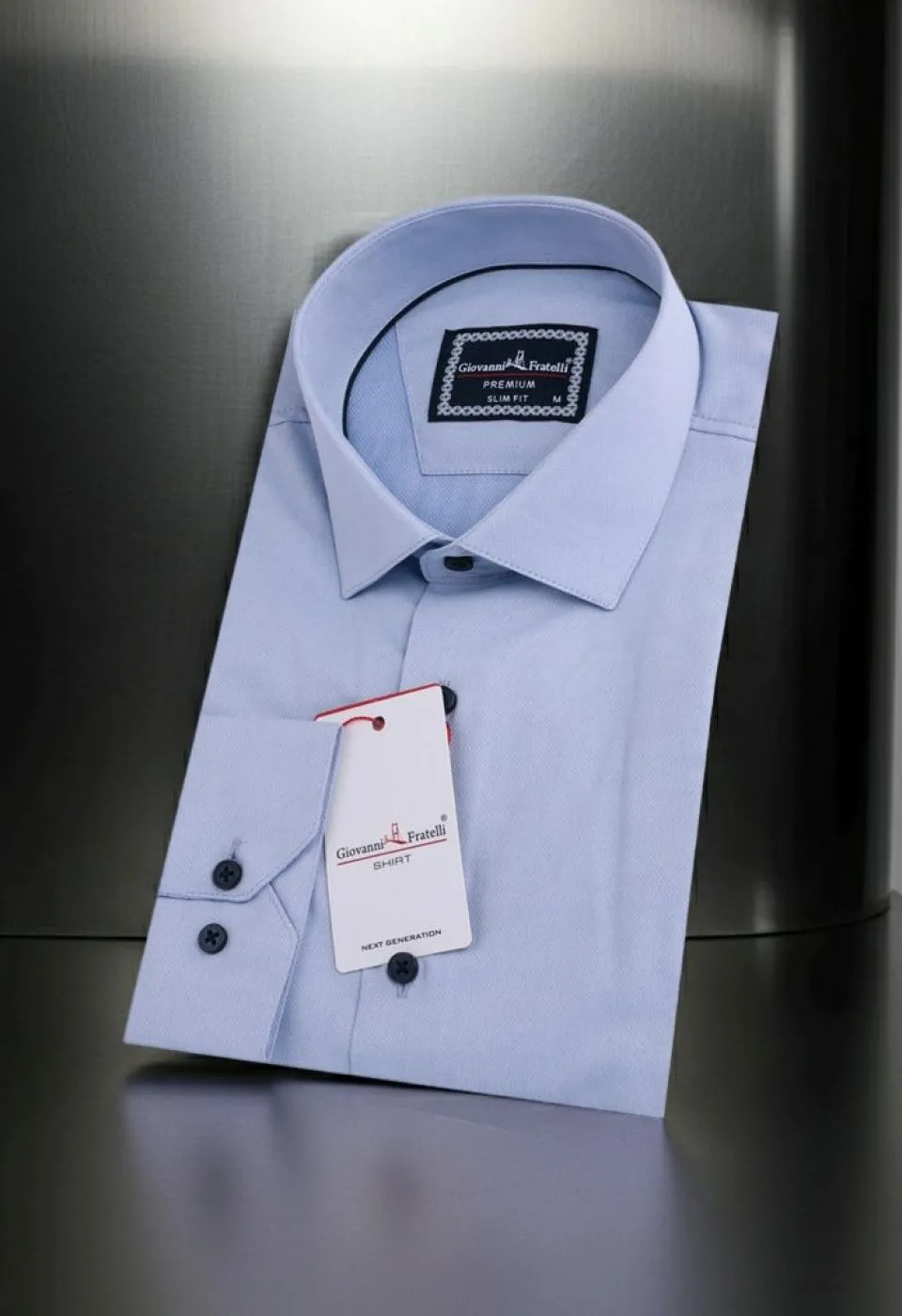 Slim Fit Uzun Kol Desenli Armürlü Jakar Erkek Gömlek 3GMK311520004
