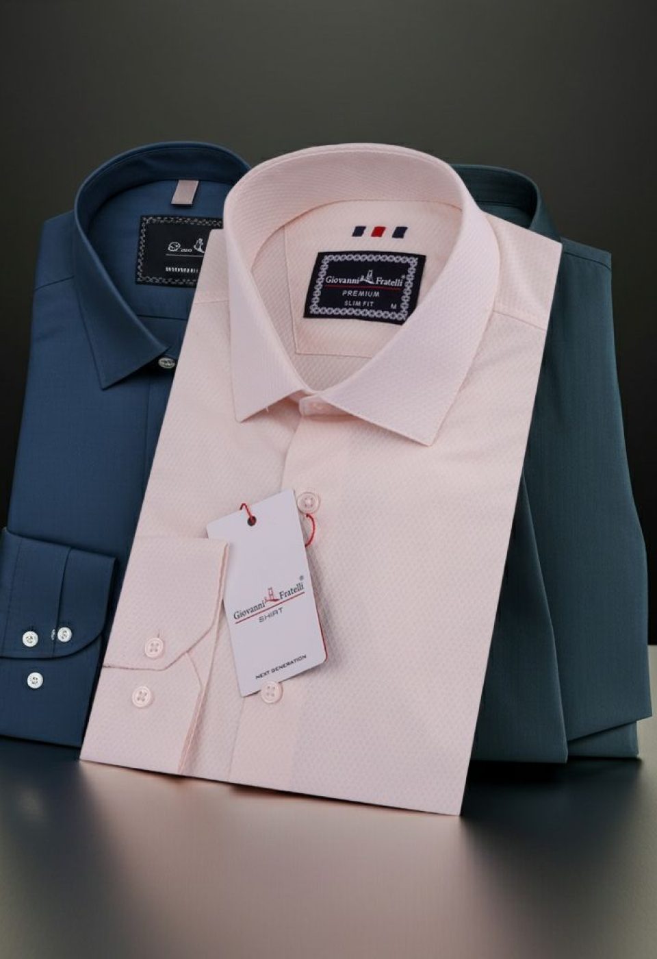 Slim Fit Uzun Kol Desenli Armürlü Jakar Erkek Gömlek 3GMK311521004 Slim Fit Uzun Kol Desenli Armürlü Jakar Erkek Gömlek 3GMK311521004