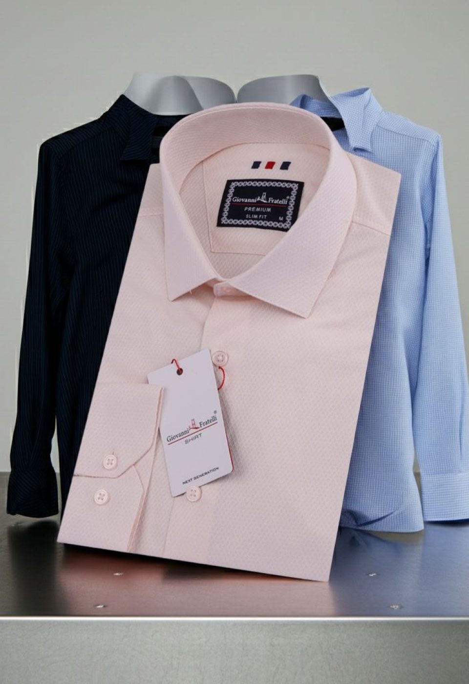 Slim Fit Uzun Kol Desenli Armürlü Jakar Erkek Gömlek 3GMK311521004
