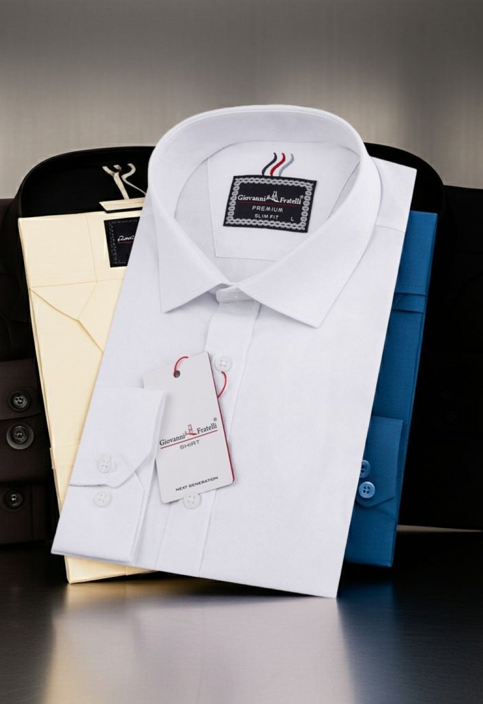 Slim Fit Uzun Kol Desenli Armürlü Jakar Erkek Gömlek 3GMK311525001