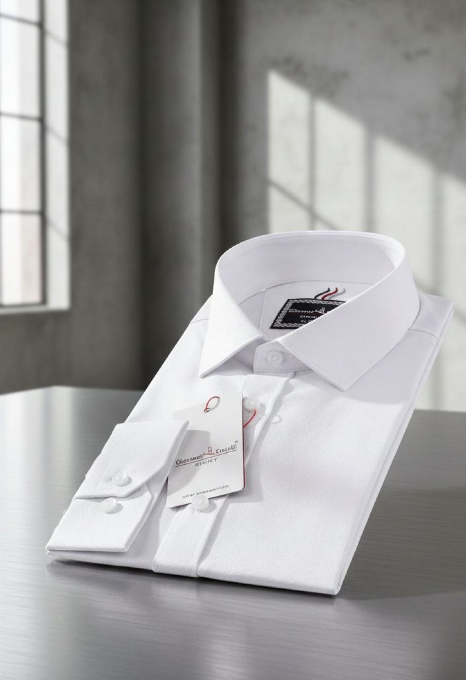 Slim Fit Uzun Kol Desenli Armürlü Jakar Erkek Gömlek 3GMK311525001 - Giovanni Fratelli