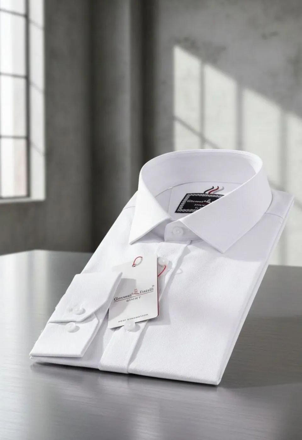 Slim Fit Uzun Kol Desenli Armürlü Jakar Erkek Gömlek 3GMK311525001 - Giovanni Fratelli