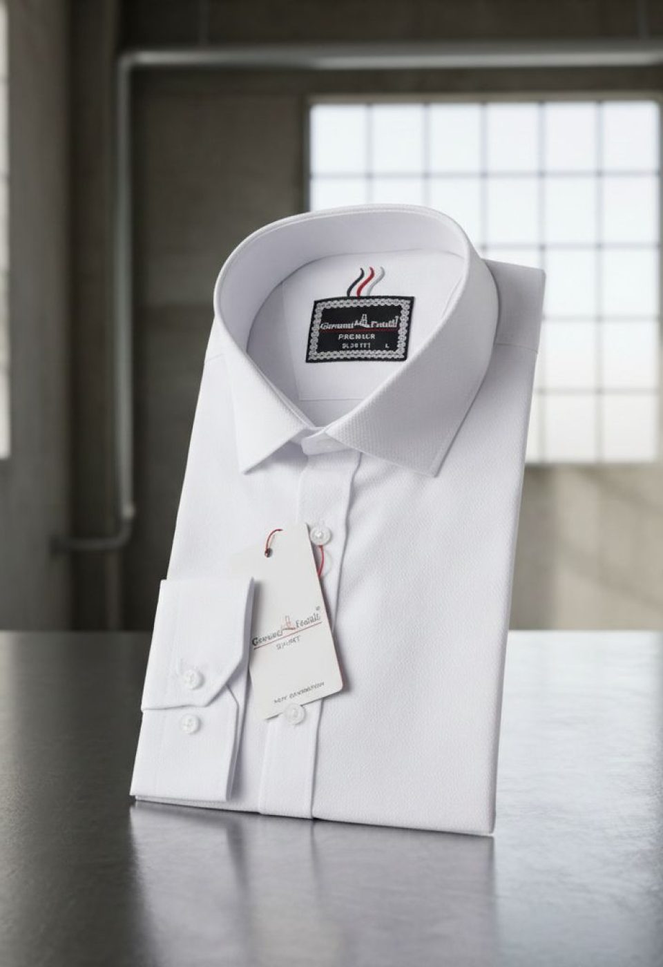 Slim Fit Uzun Kol Desenli Armürlü Jakar Erkek Gömlek 3GMK311525001 - Giovanni Fratelli