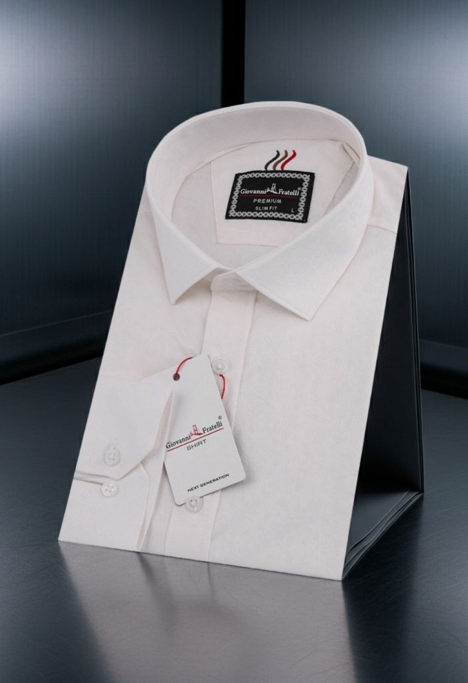 Slim Fit Uzun Kol Desenli Armürlü Jakar Erkek Gömlek 3GMK311525002