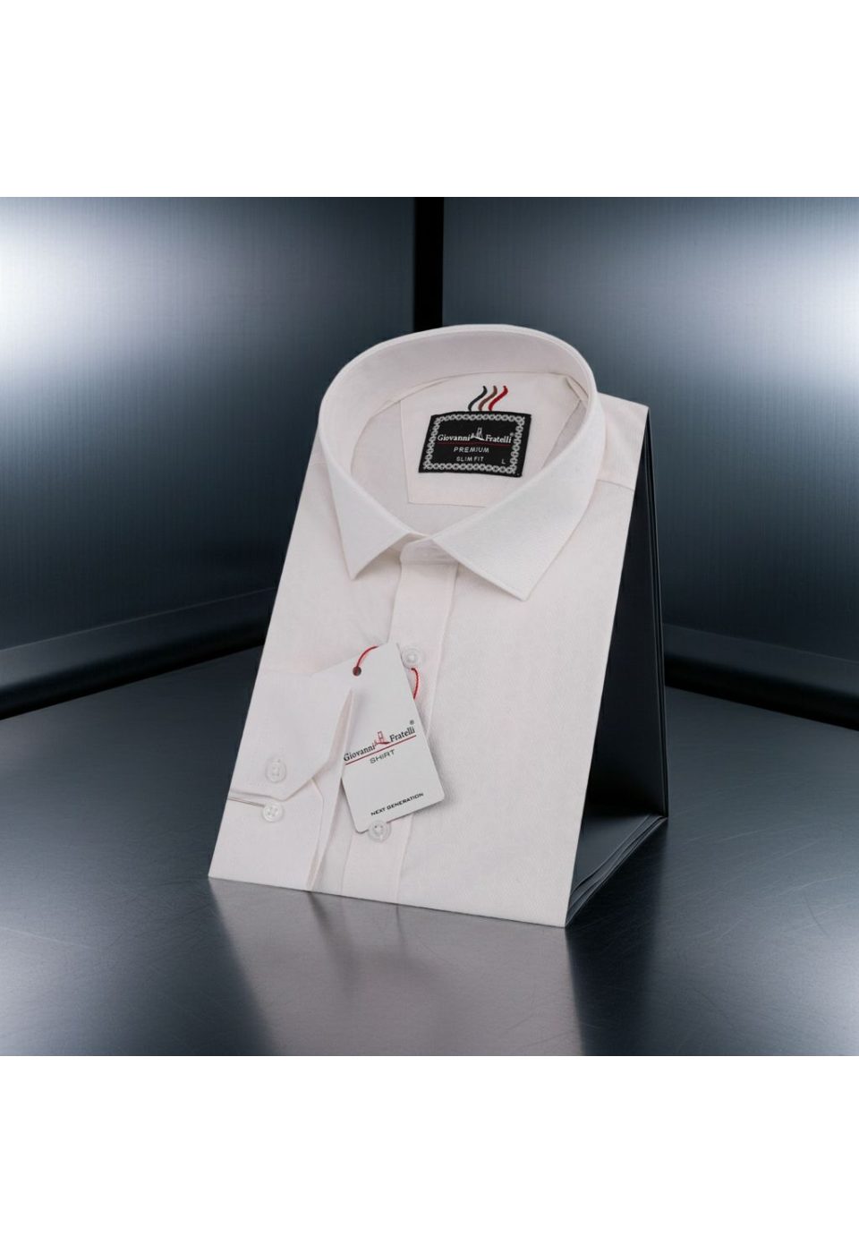 Slim Fit Uzun Kol Desenli Armürlü Jakar Erkek Gömlek 3GMK311525002 - Giovanni Fratelli