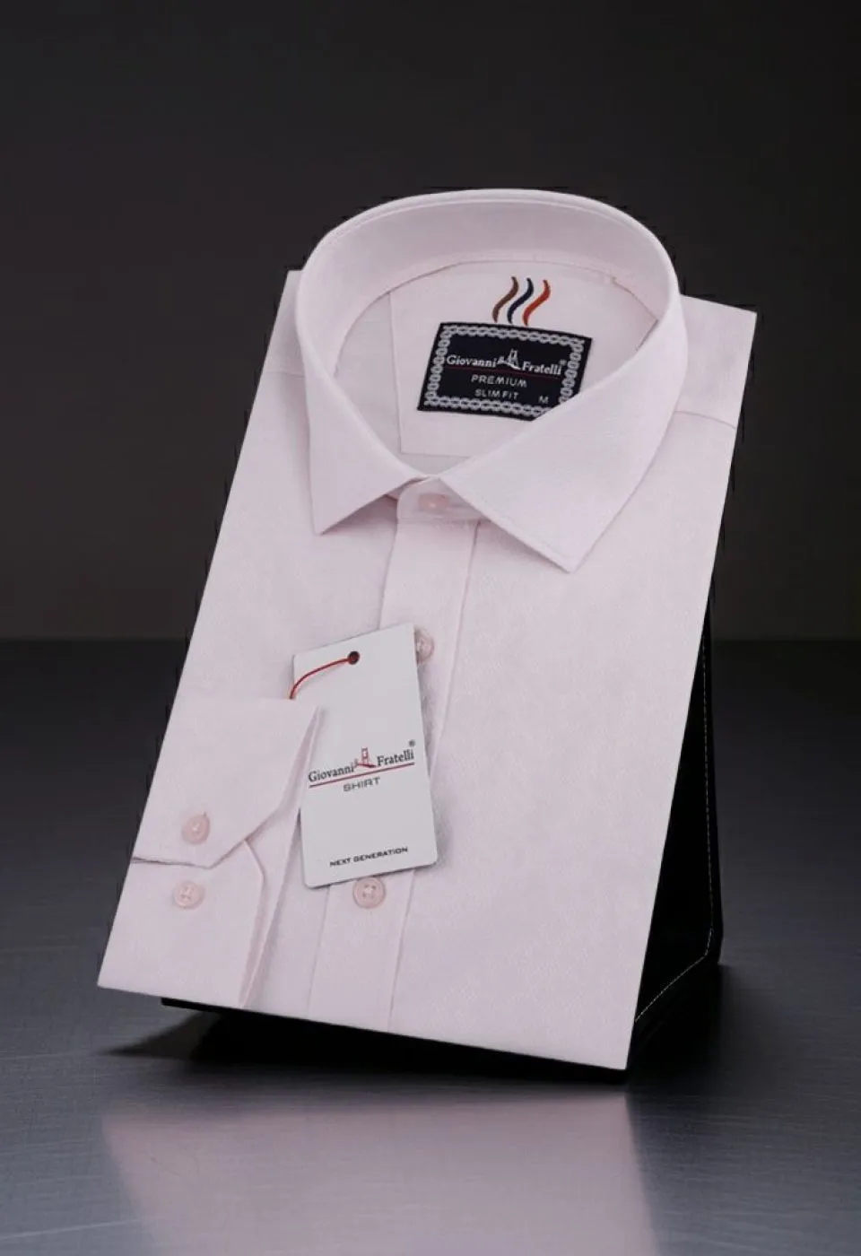 Slim Fit Uzun Kol Desenli Armürlü Jakar Erkek Gömlek 3GMK311525003