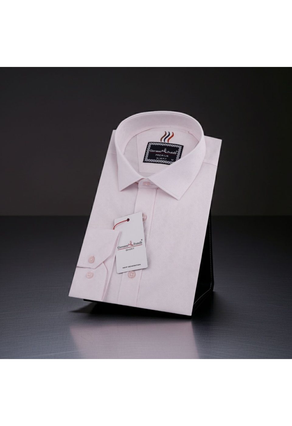 Slim Fit Uzun Kol Desenli Armürlü Jakar Erkek Gömlek 3GMK311525003 - Giovanni Fratelli