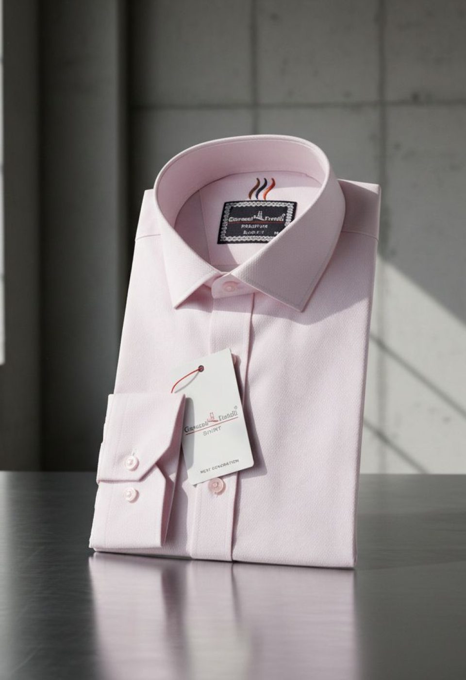 Slim Fit Uzun Kol Desenli Armürlü Jakar Erkek Gömlek 3GMK311525003 Slim Fit Uzun Kol Desenli Armürlü Jakar Erkek Gömlek 3GMK311525003