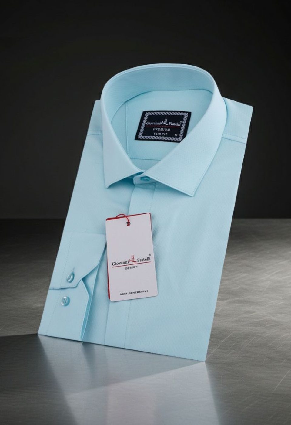 Slim Fit Uzun Kol Desenli Armürlü Jakar Erkek Gömlek 3GMK311526007
