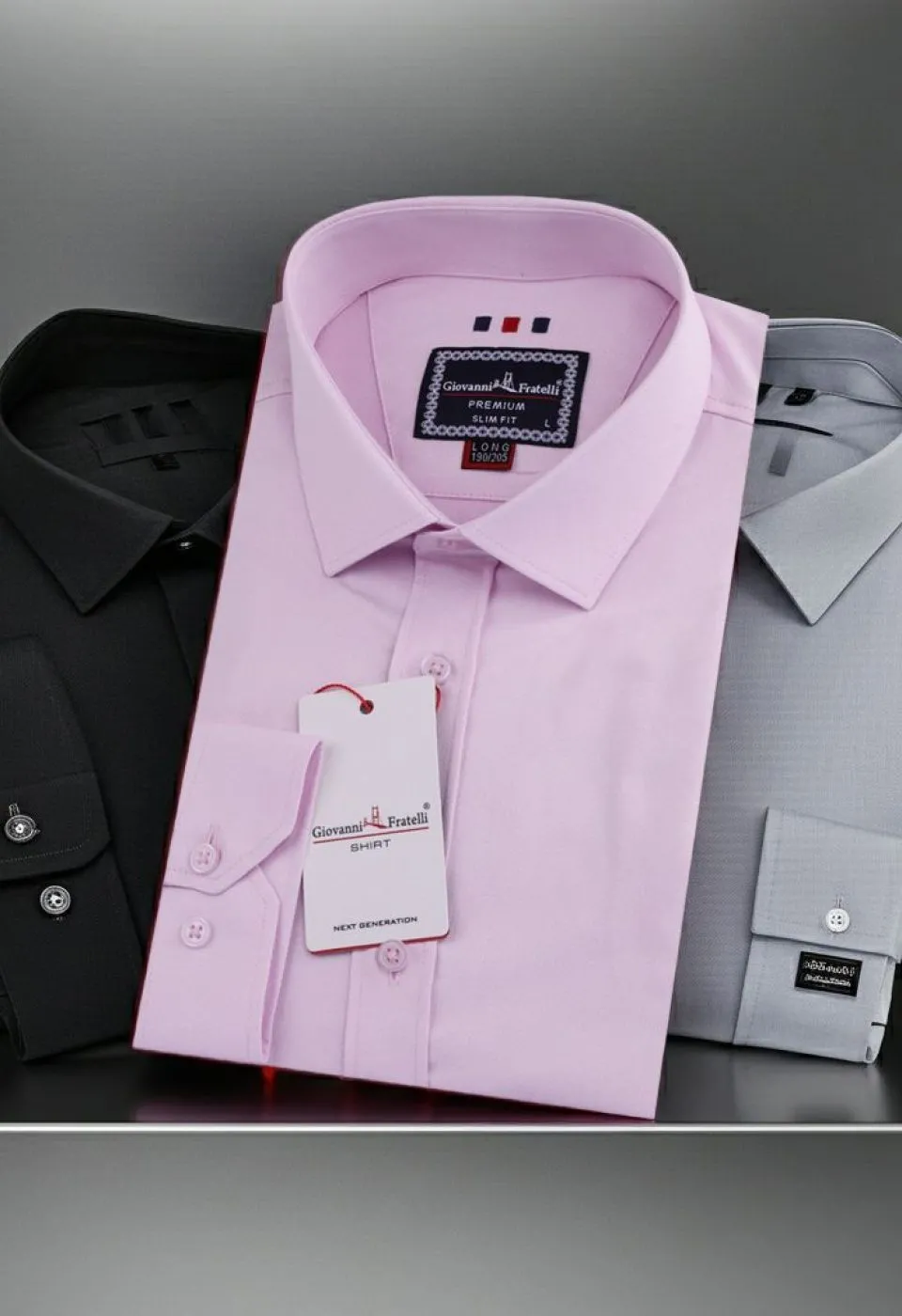 8 Drop Slim Fit Uzun Kol Düz Renk Jakar Erkek Gömlek 3GMK311527005
