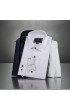 8 Drop Slim Fit Uzun Kol Düz Renk Jakar Erkek Gömlek 3GMK311528001