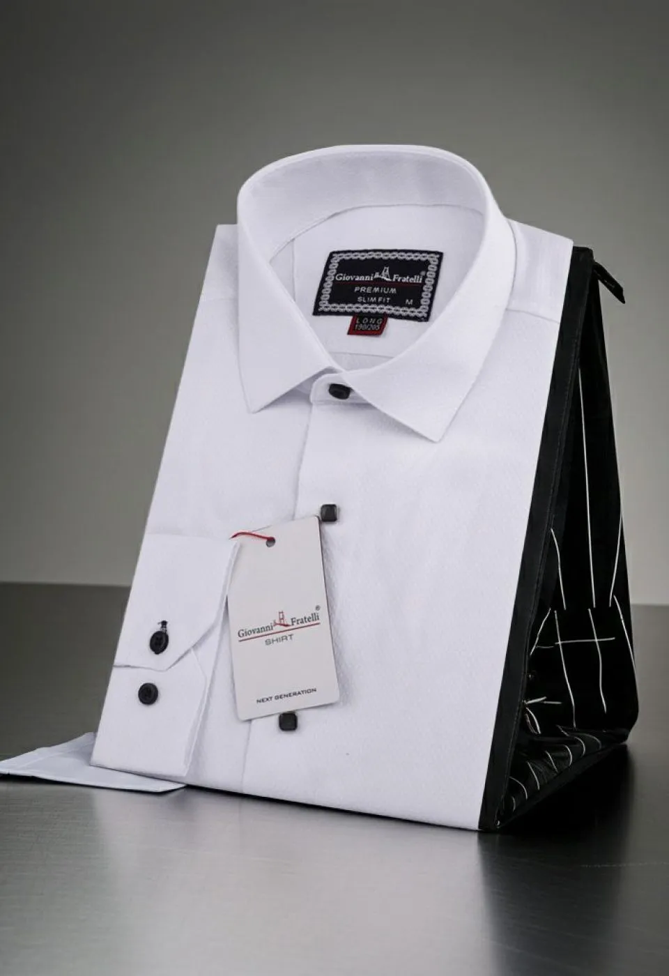 8 Drop Slim Fit Uzun Kol Düz Renk Jakar Erkek Gömlek 3GMK311528001